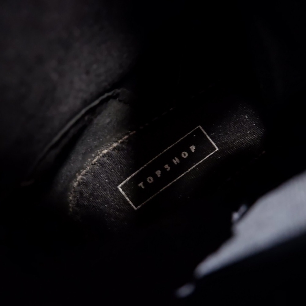 TOPSHOP BUSTER CROC MOTO LACE UP BOOTS SIZE 37 ✨ - Picture 5 of 7